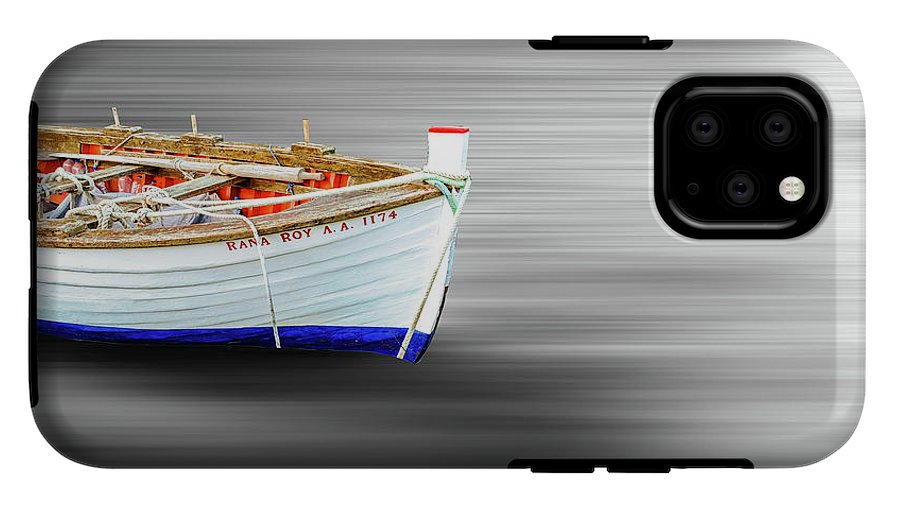 Fishing Boat In Motion BC - Phone Case