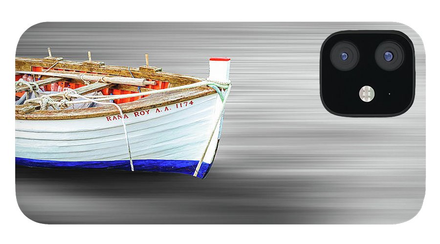 Fishing Boat In Motion BC - Phone Case