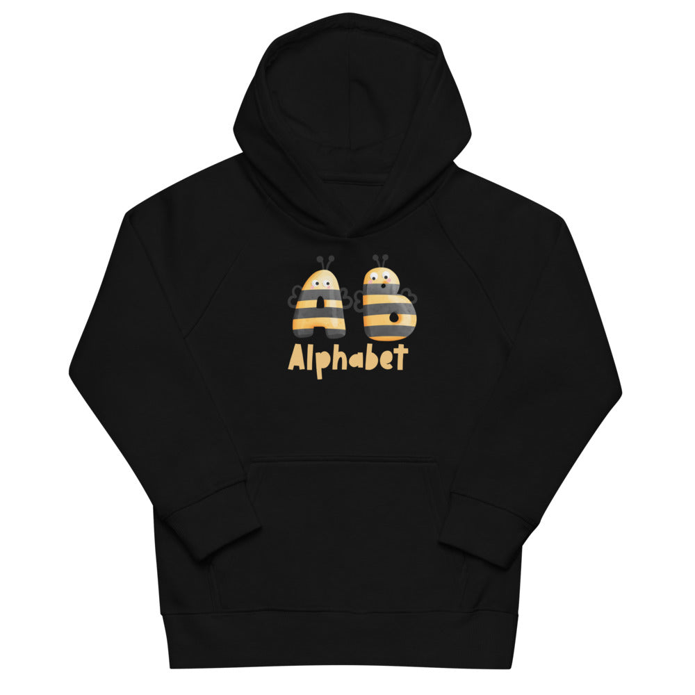 Kids eco hoodie/Alphabet