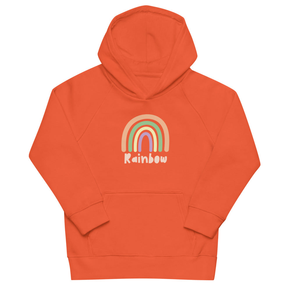 Kids eco hoodie/Rainbow