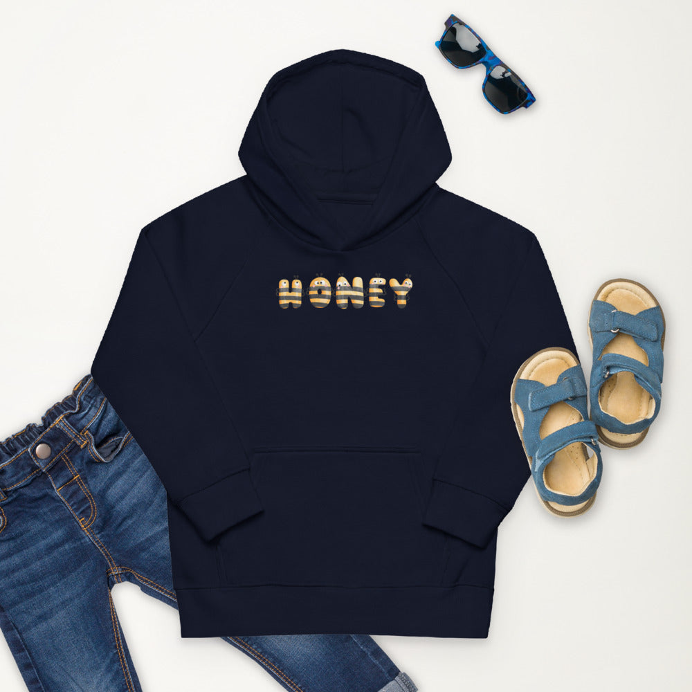 Παιδικό οικολογικό hoodie/Μέλι