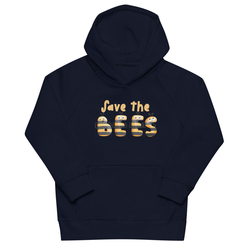 Kids eco hoodie/Save The Bees 2
