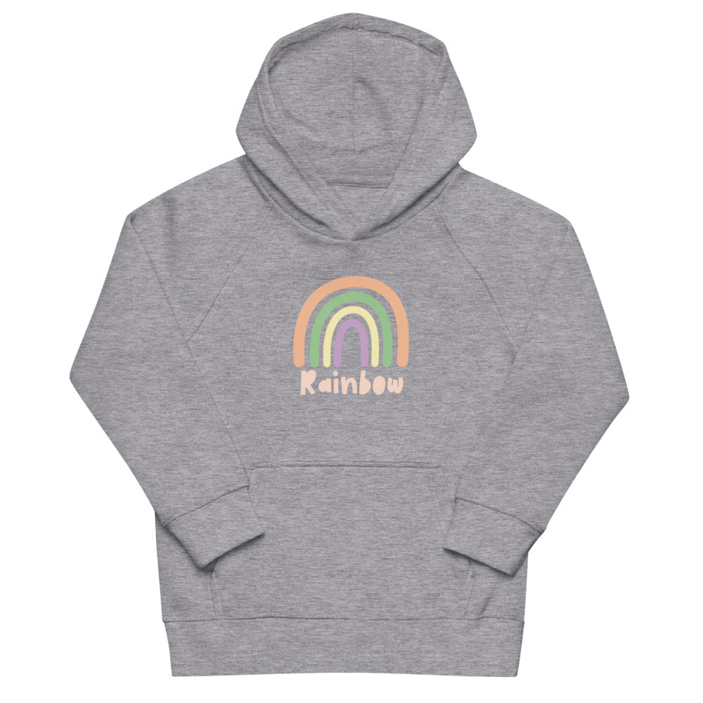 Kids eco hoodie/Rainbow