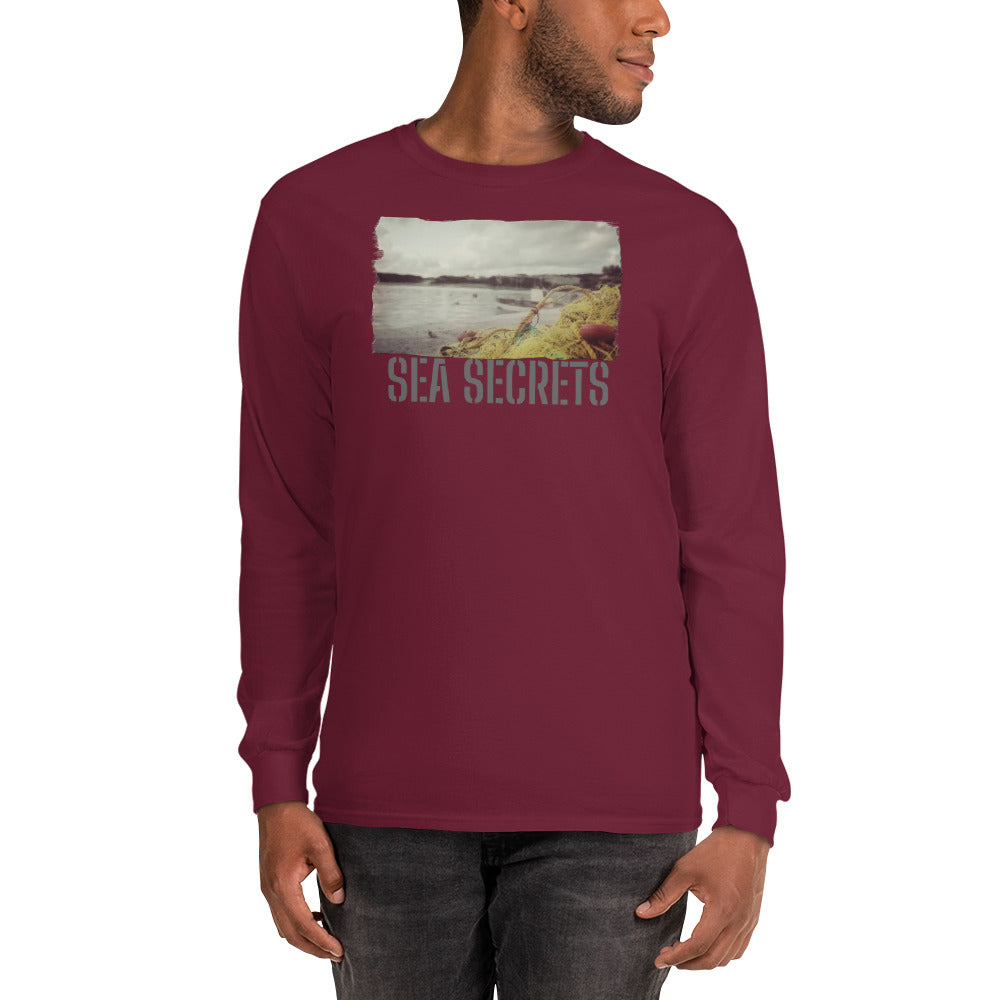 Men’s Long Sleeve Shirt/Sea Secrets/Personalised
