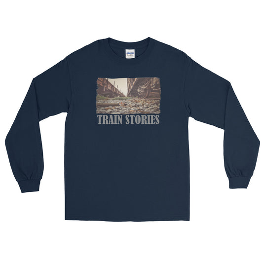 Men’s Long Sleeve Shirt/Train stories