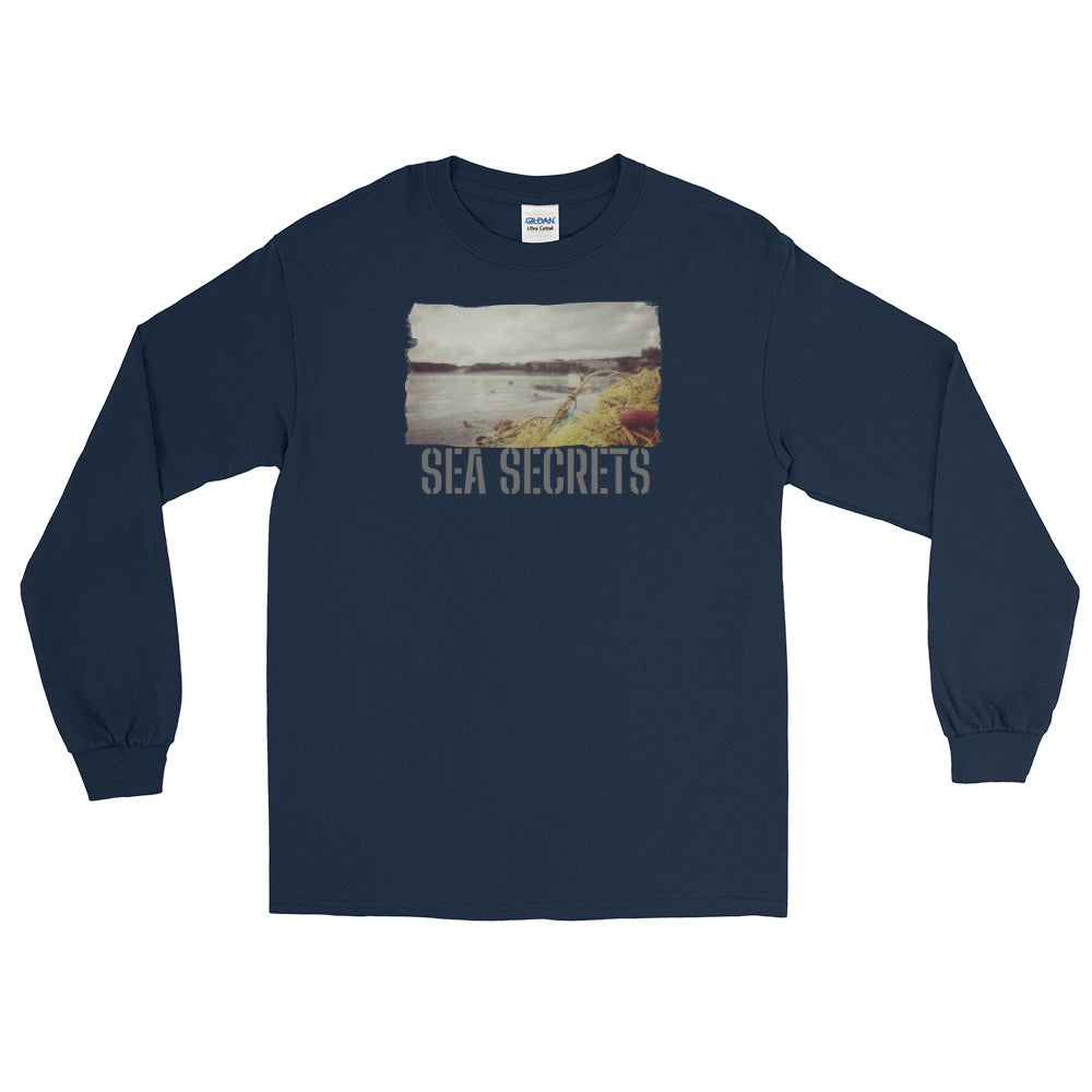 Men’s Long Sleeve Shirt/Sea Secrets/Personalised