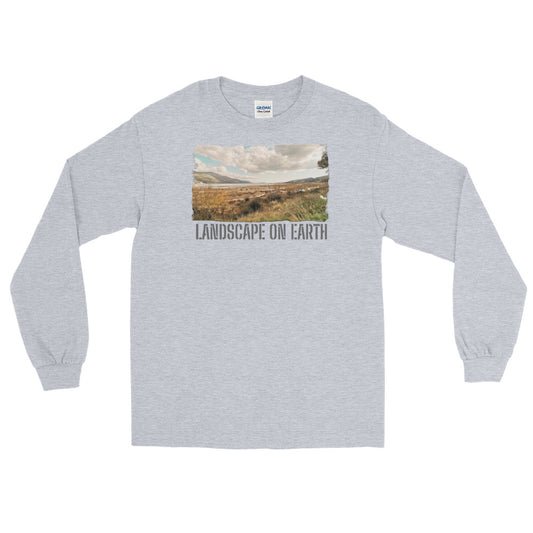 Men’s Long Sleeve Shirt/Landscape On Earth/Personalised