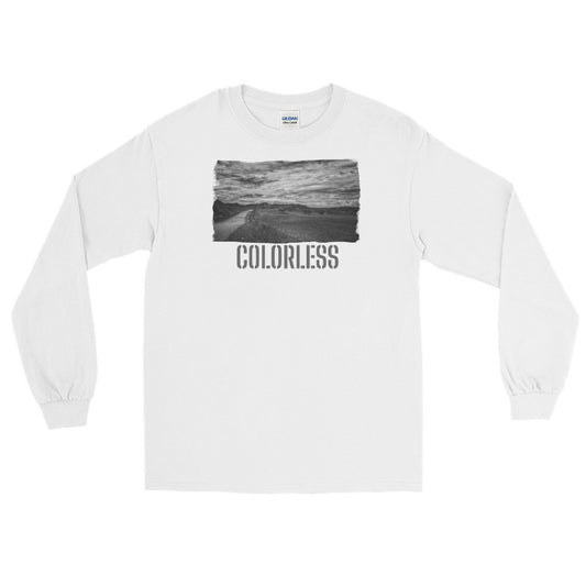 Men’s Long Sleeve Shirt/Colorless/Personalised