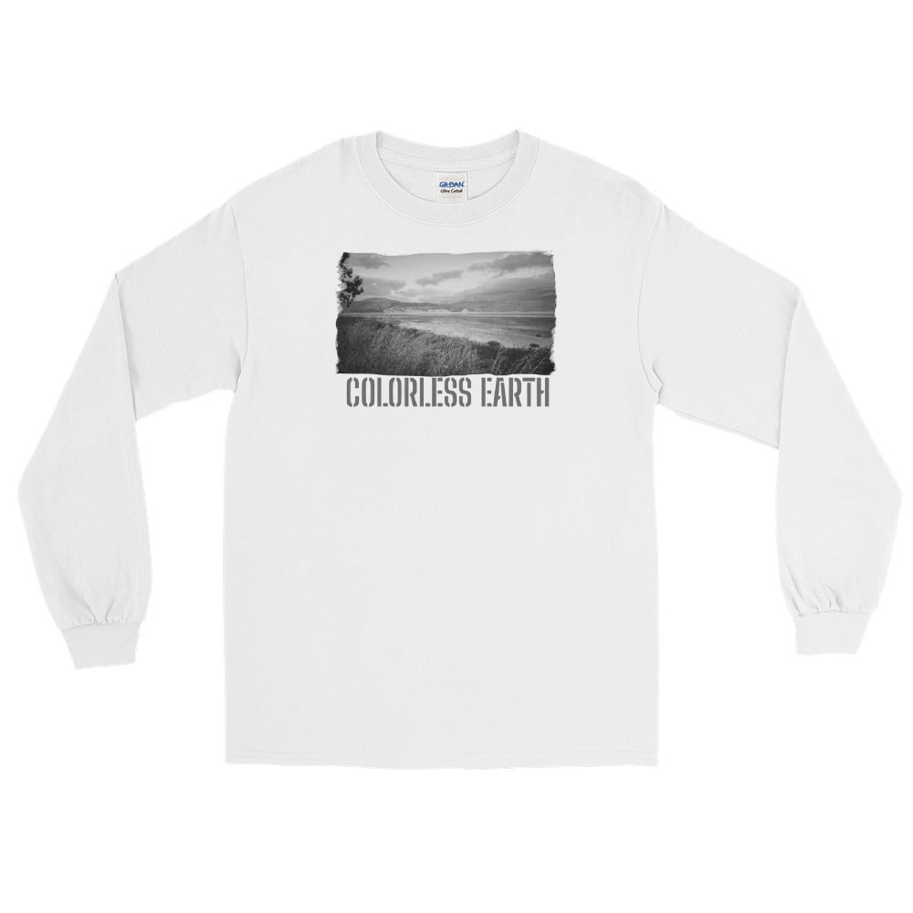 Men’s Long Sleeve Shirt/Colorless Earth/Personalised