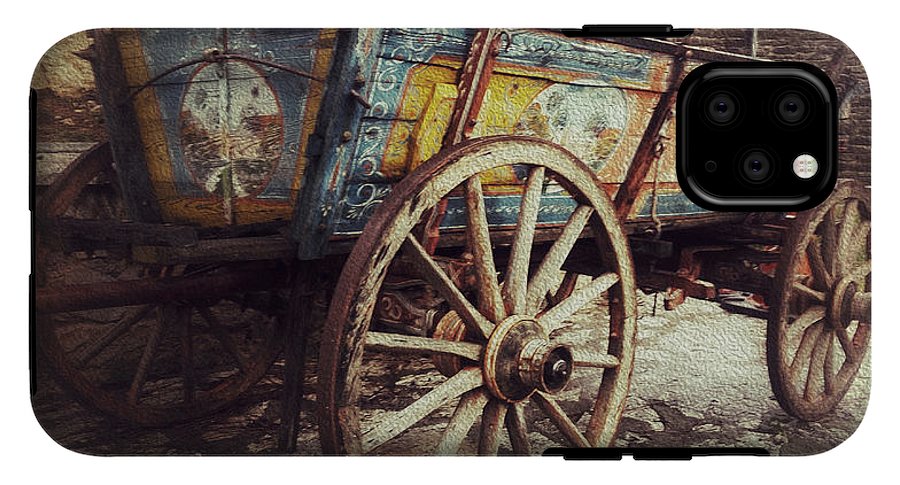 Old Wagon-Oil Effect - Phone Case - Enet Images
