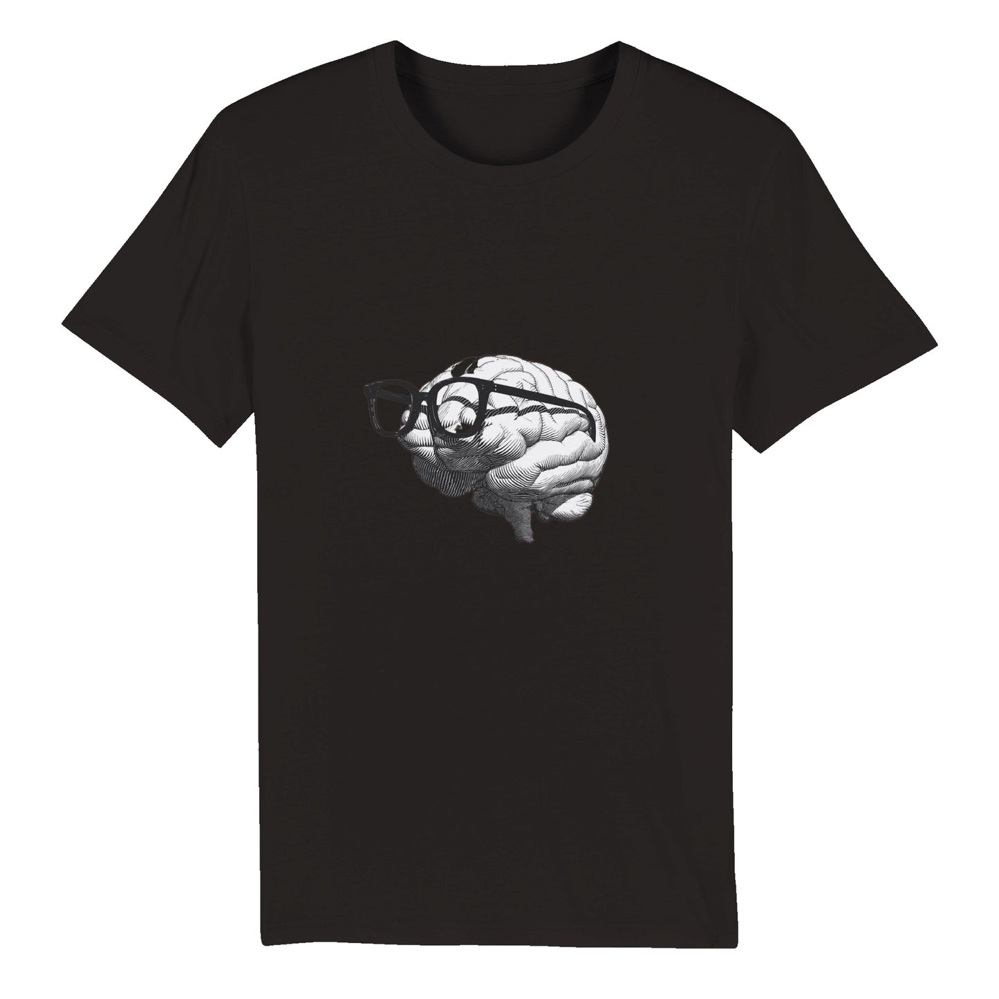 100% Organic Unisex T-shirt/Mr-Brain