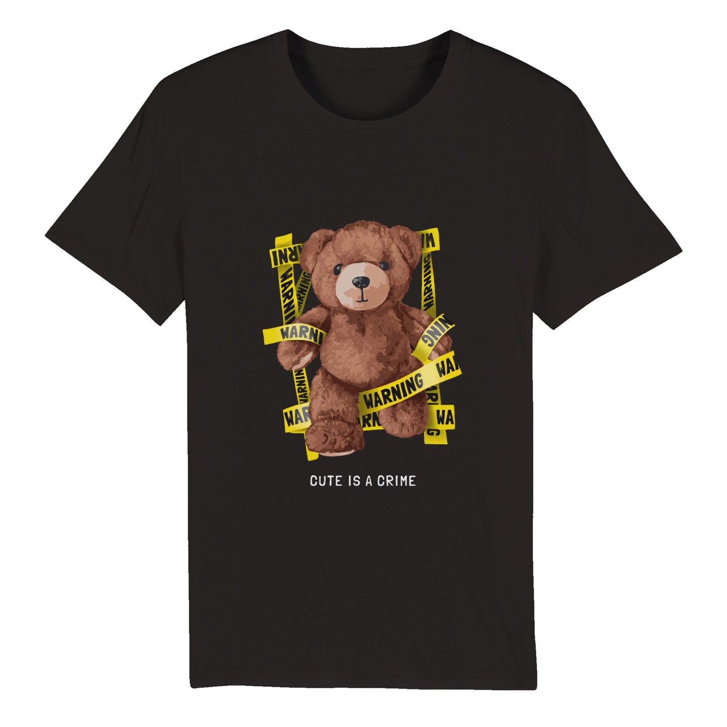 100% Organic Unisex T-shirt/Cute-Is-A-Crime