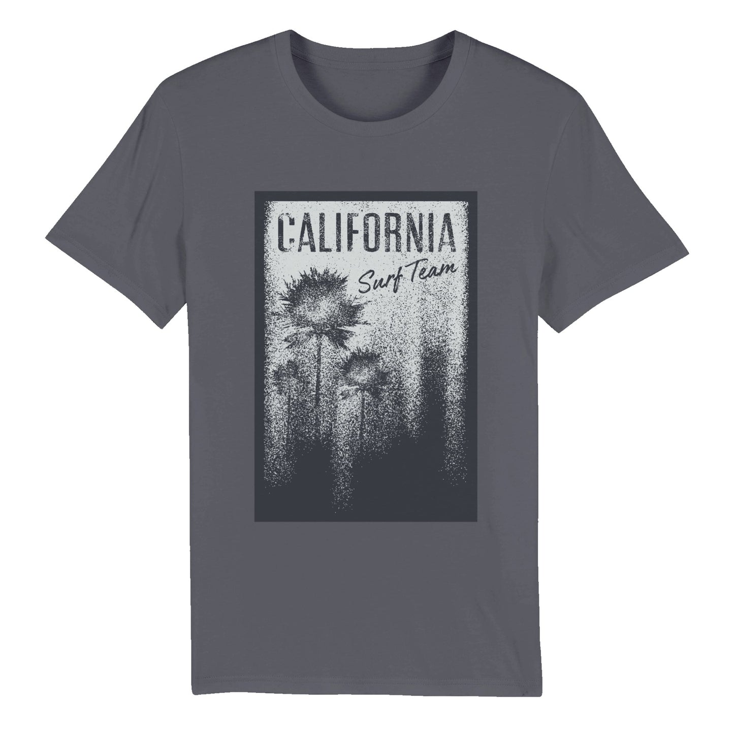 100% Organic Unisex T-shirt-California-Surf-team