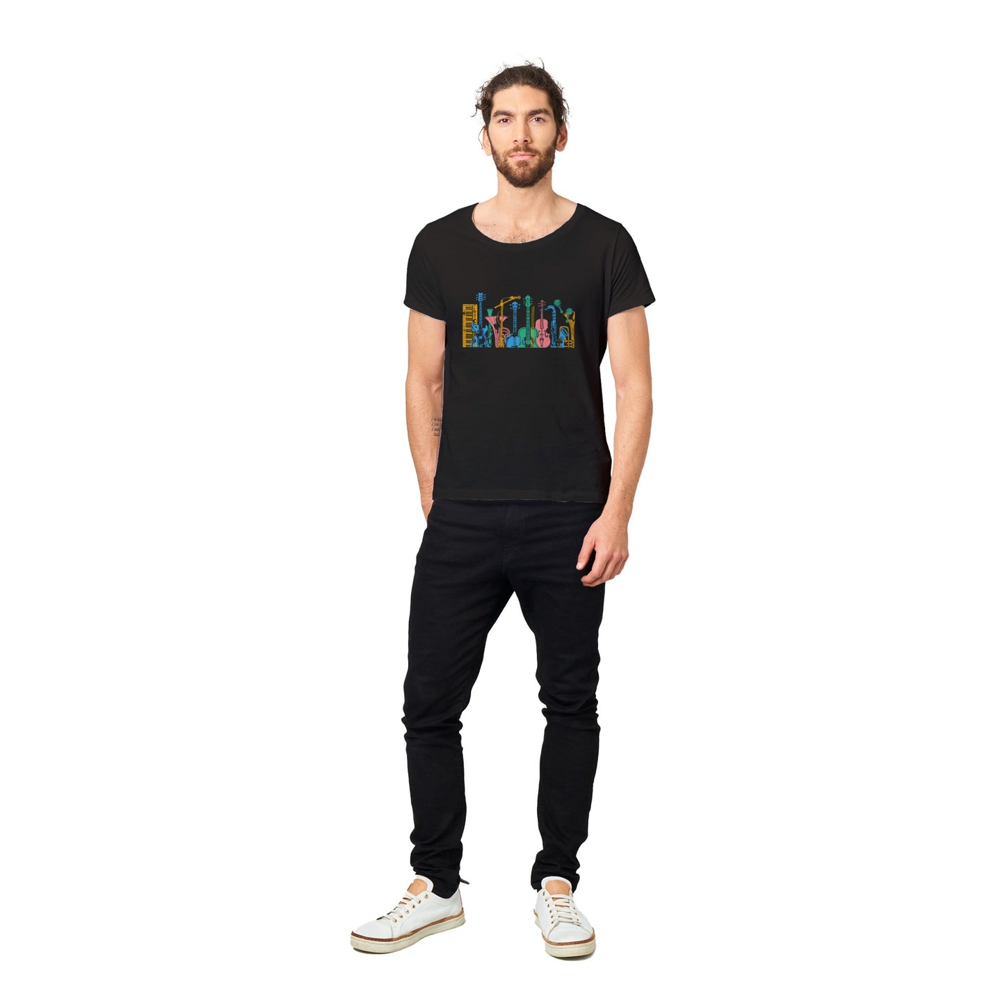 100% Organic Unisex T-shirt/Μουσικά-Όργανα