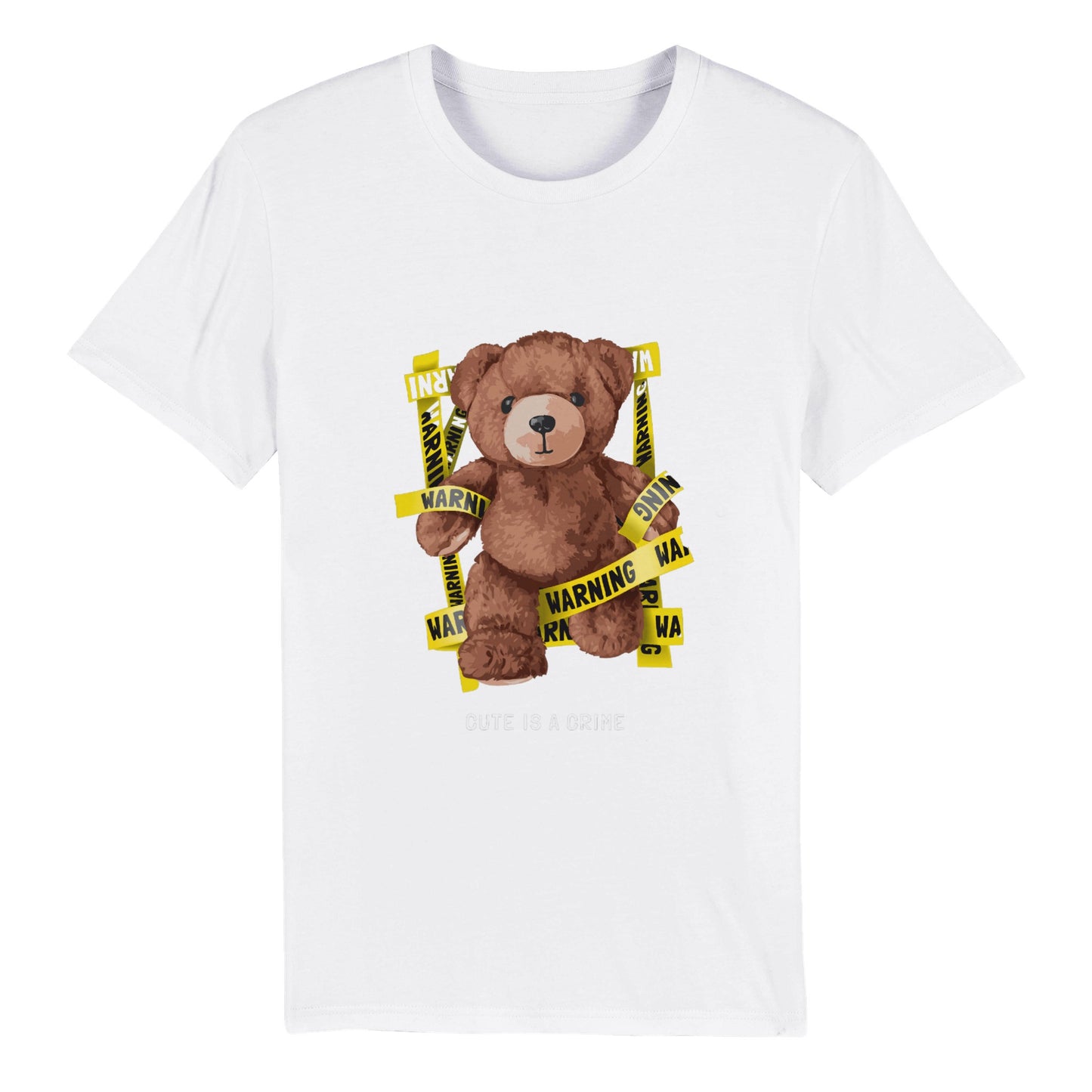100% Organic Unisex T-shirt/Cute-Is-A-Crime