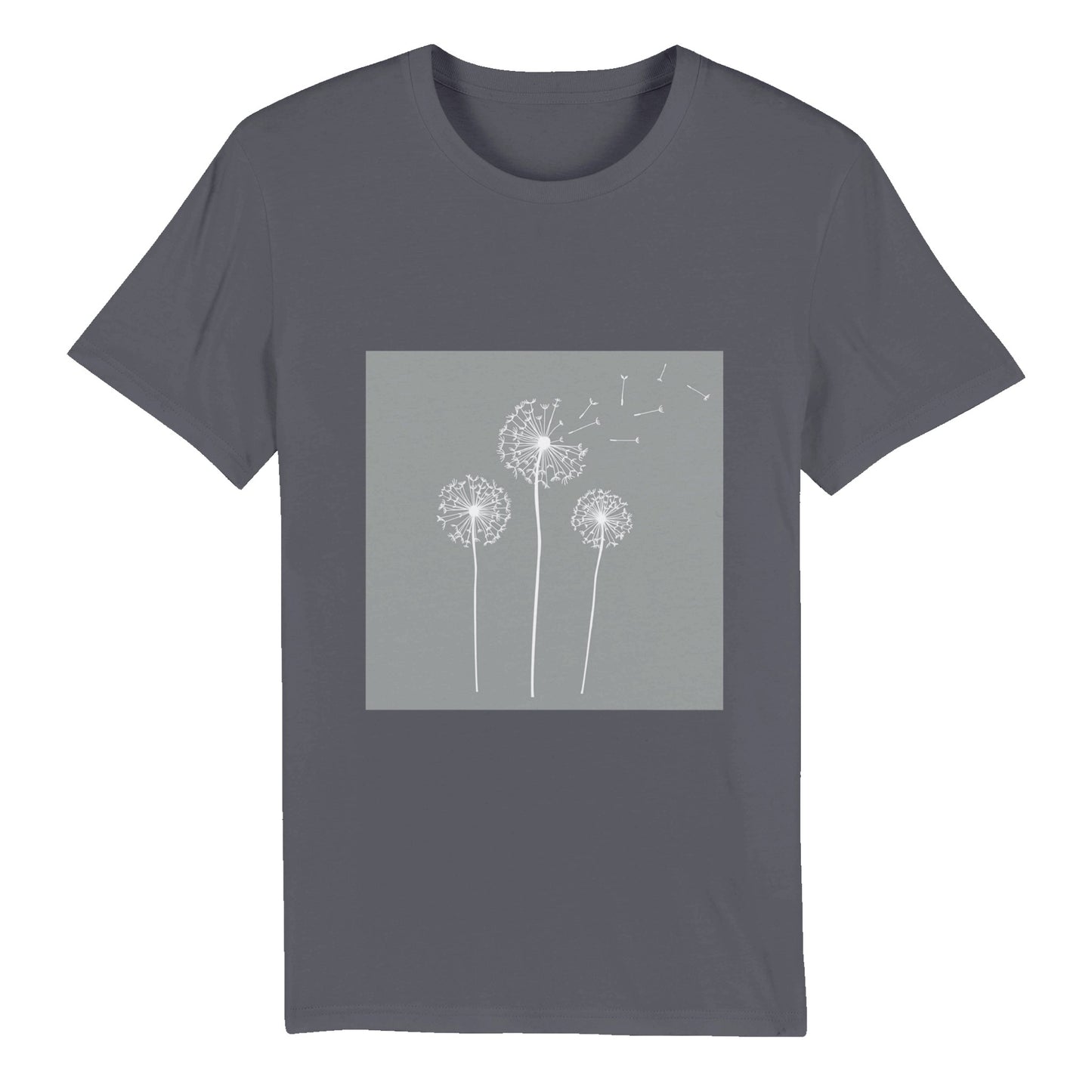 100% Organic Unisex T-shirt/Wind-Flowers