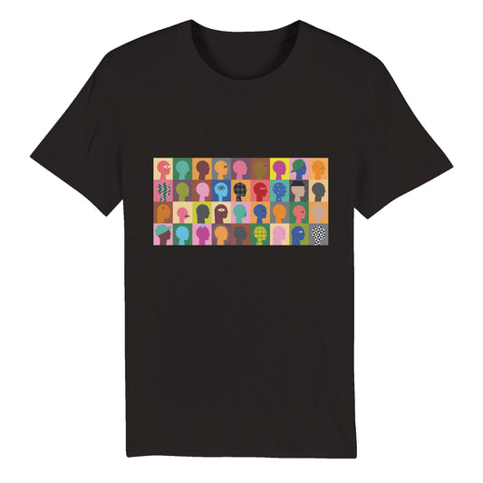 100% Organic Unisex T-shirt/Abstract-People