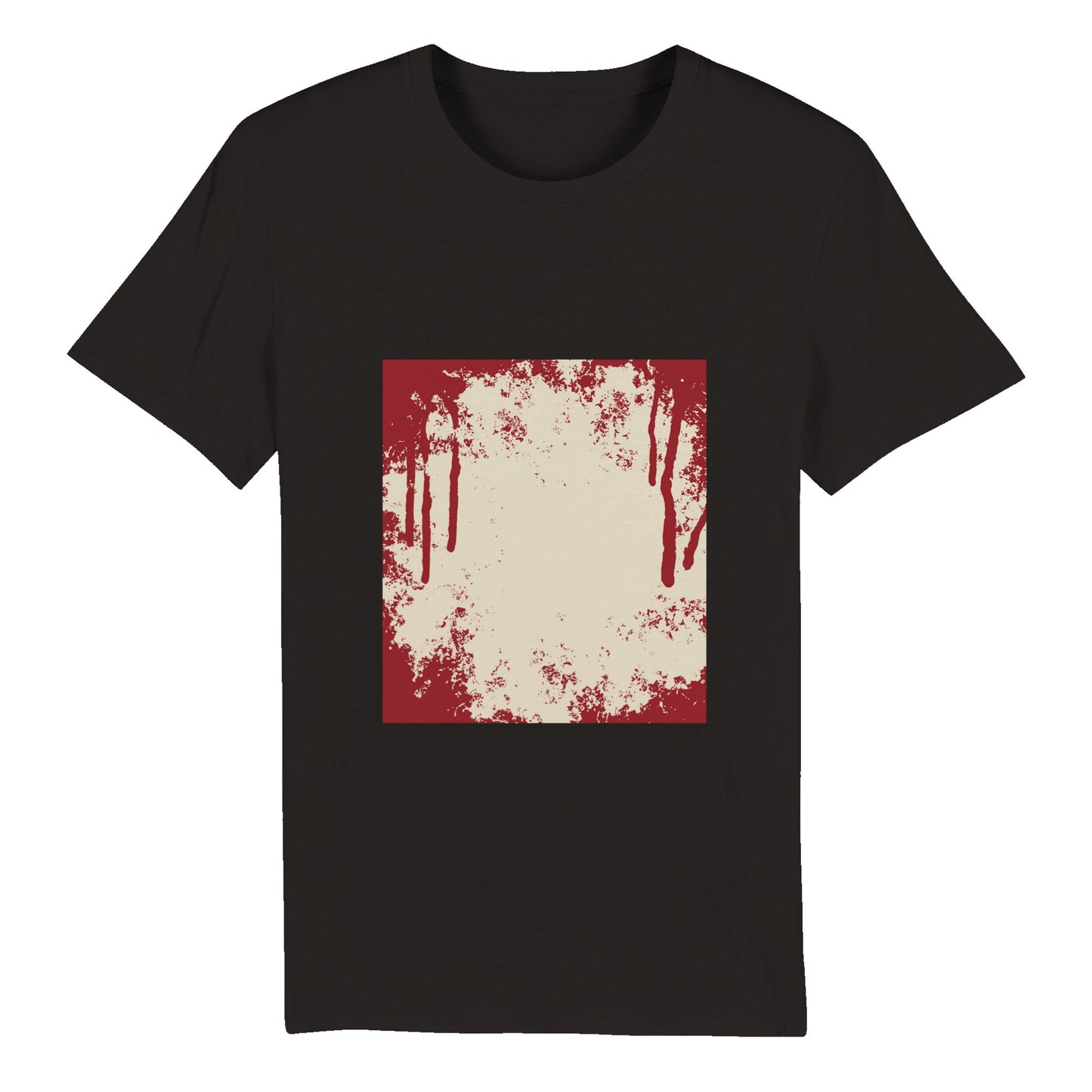 100% Organic Unisex T-shirt/Blood-Pattern