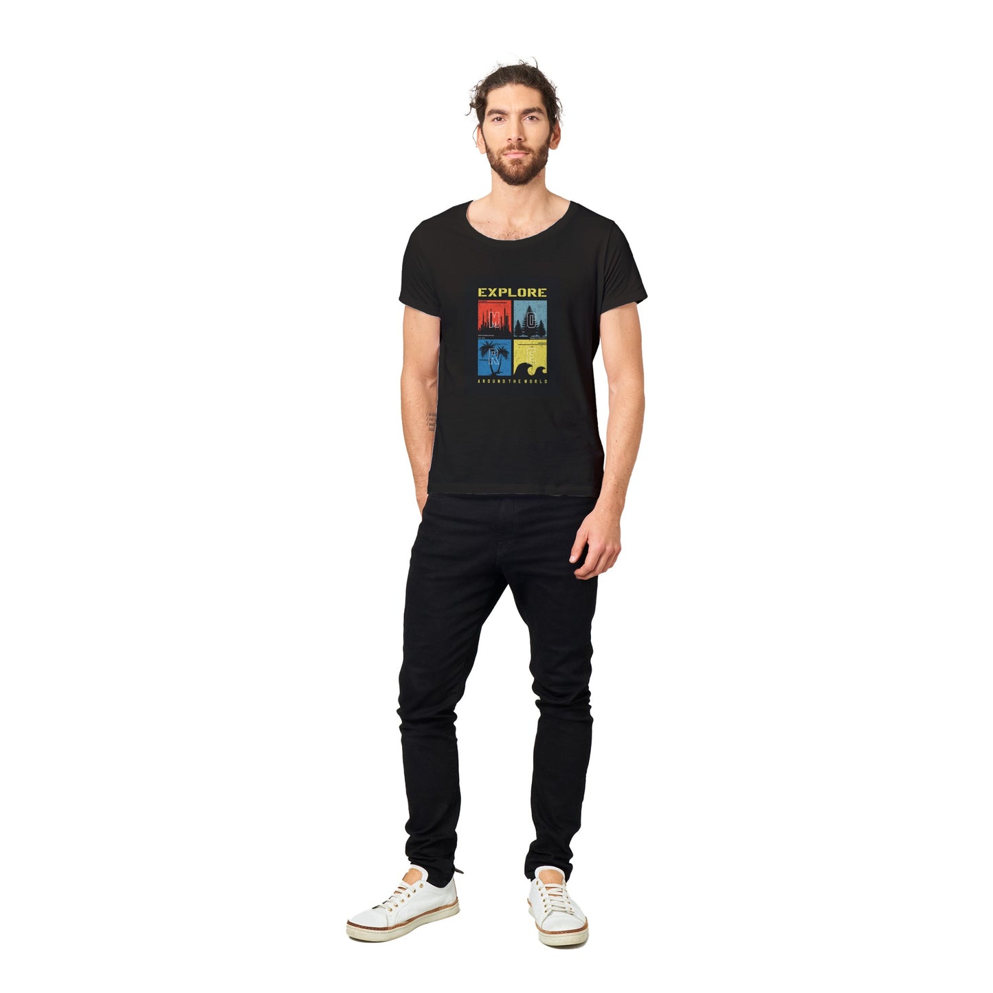 100% Organic Unisex T-shirt/Explore-More