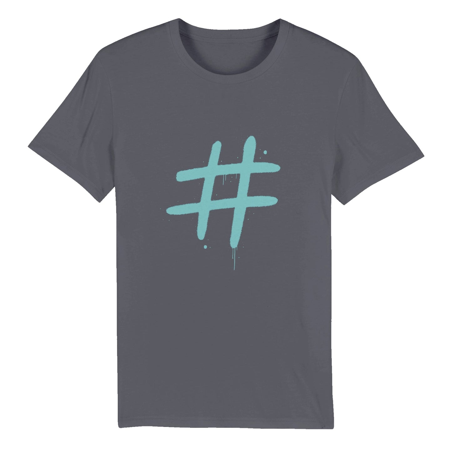 100% Organic Unisex T-shirt/Hashtag