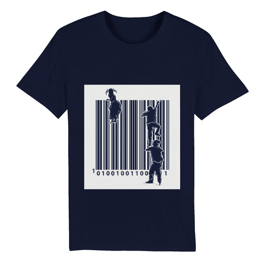 100 % Bio-Unisex-T-Shirt/Barcode