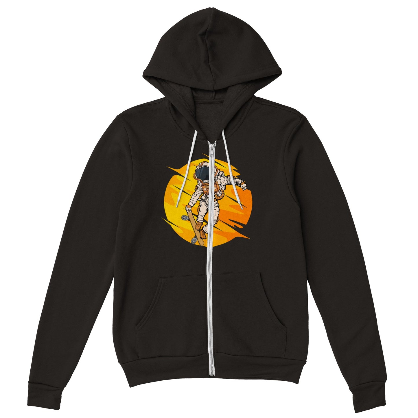 Premium Unisex Zip Hoodies/Astronaut-Skate