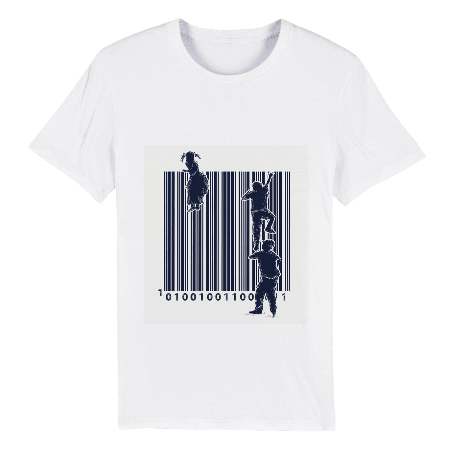 100% Organic Unisex T-shirt/Barcode