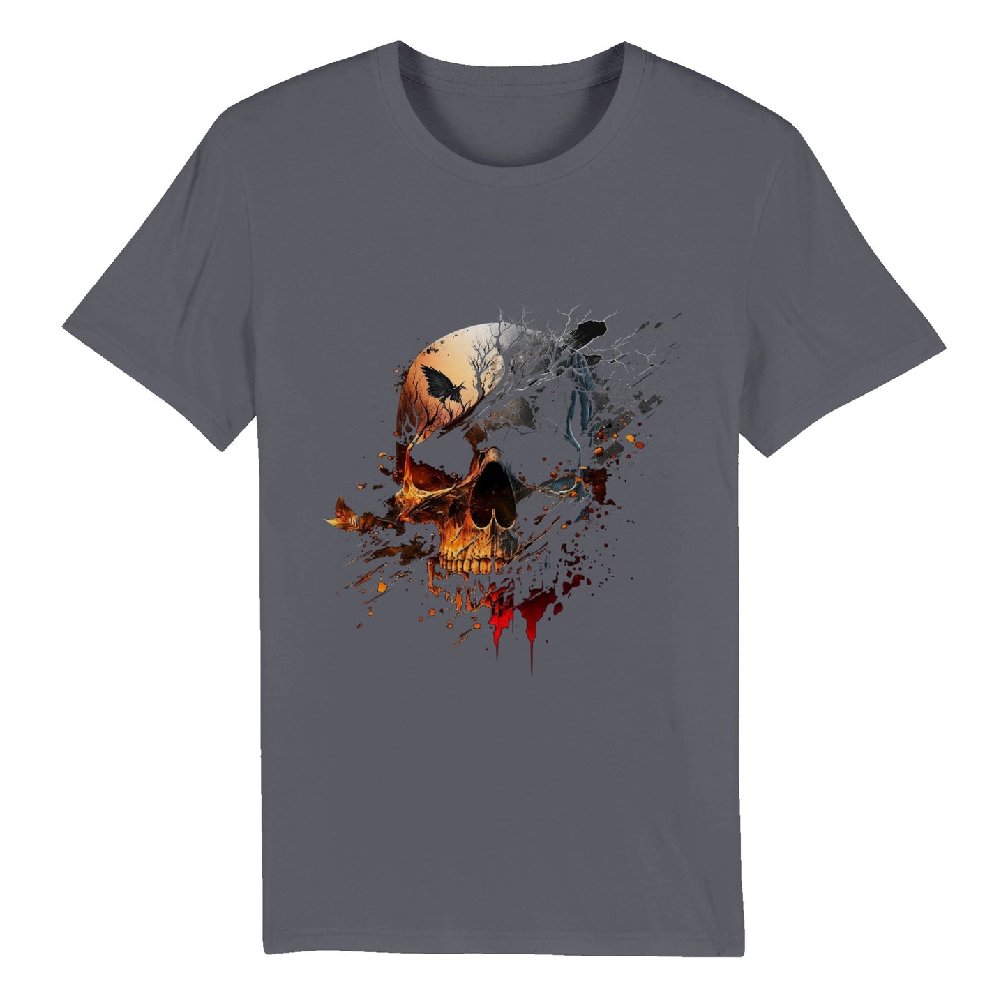 100% Organic Unisex T-shirt/Skull
