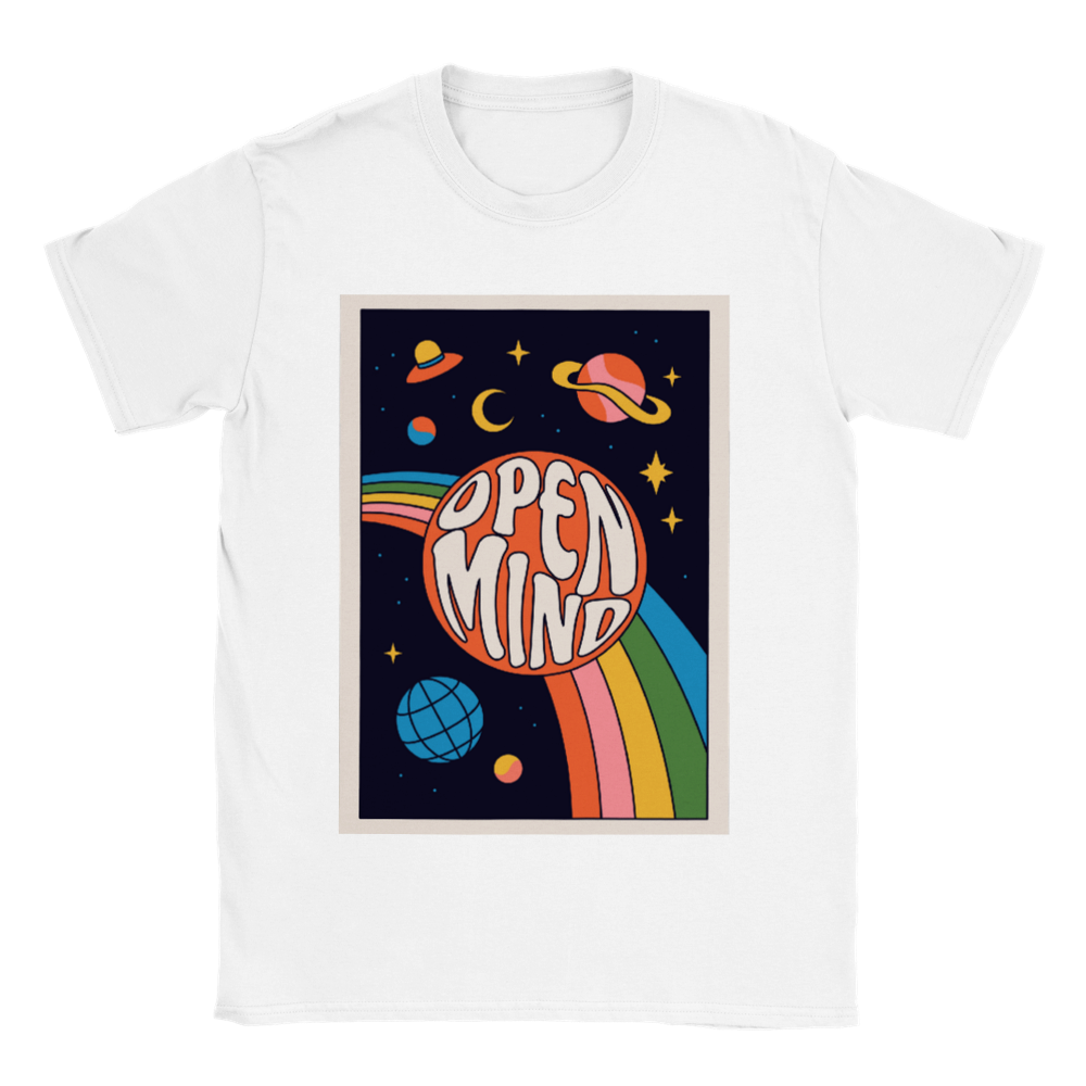 Budget Unisex Crewneck T-shirt/Open-Mind