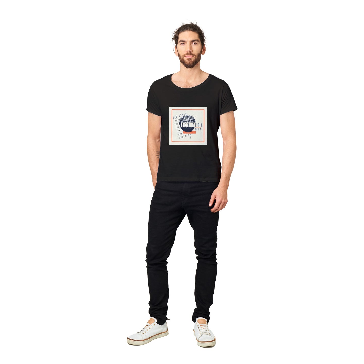 100% Organic Unisex T-shirt/Big-Apple-NY
