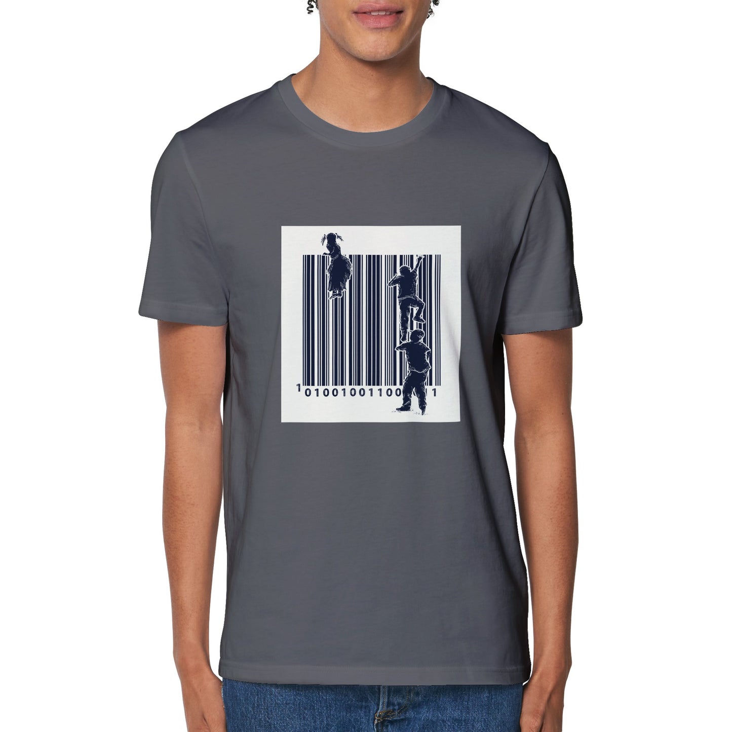 100% Organic Unisex T-shirt/Barcode