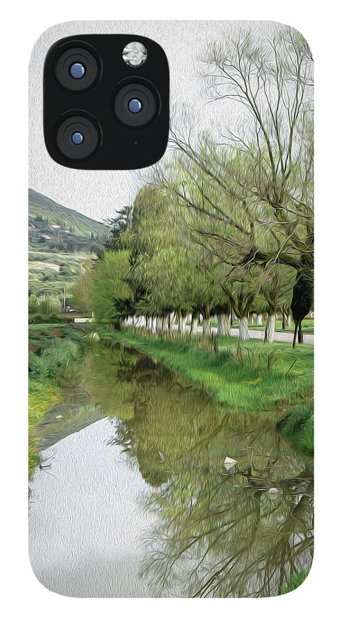 Reflections In The Creek - Phone Case - Enet Images