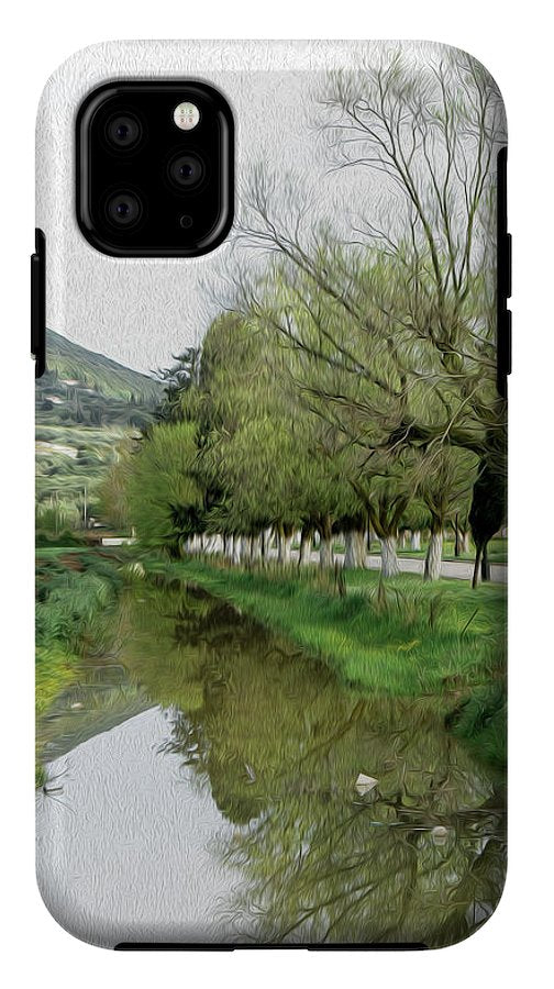 Reflections In The Creek - Phone Case