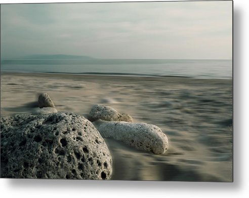 Rocks On The Beach - Μεταλλική εκτύπωση