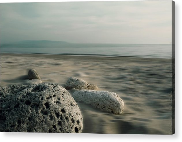 Rocks On The Beach - Acrylic Print