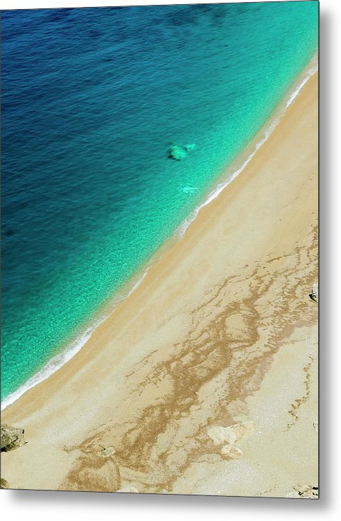 Sea And Sand Colors - Metal Print