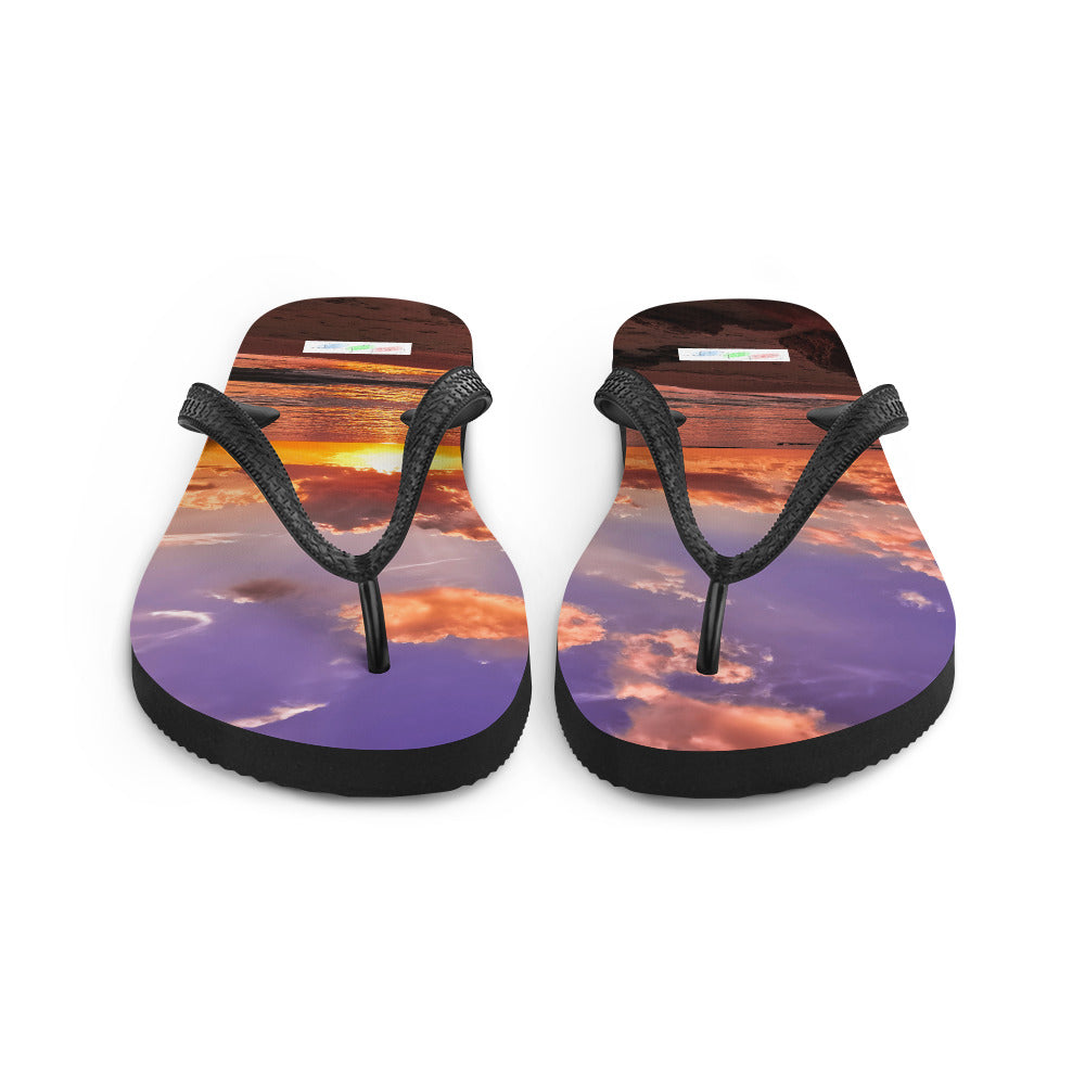 Flip-Flops/Sunset On The Beach
