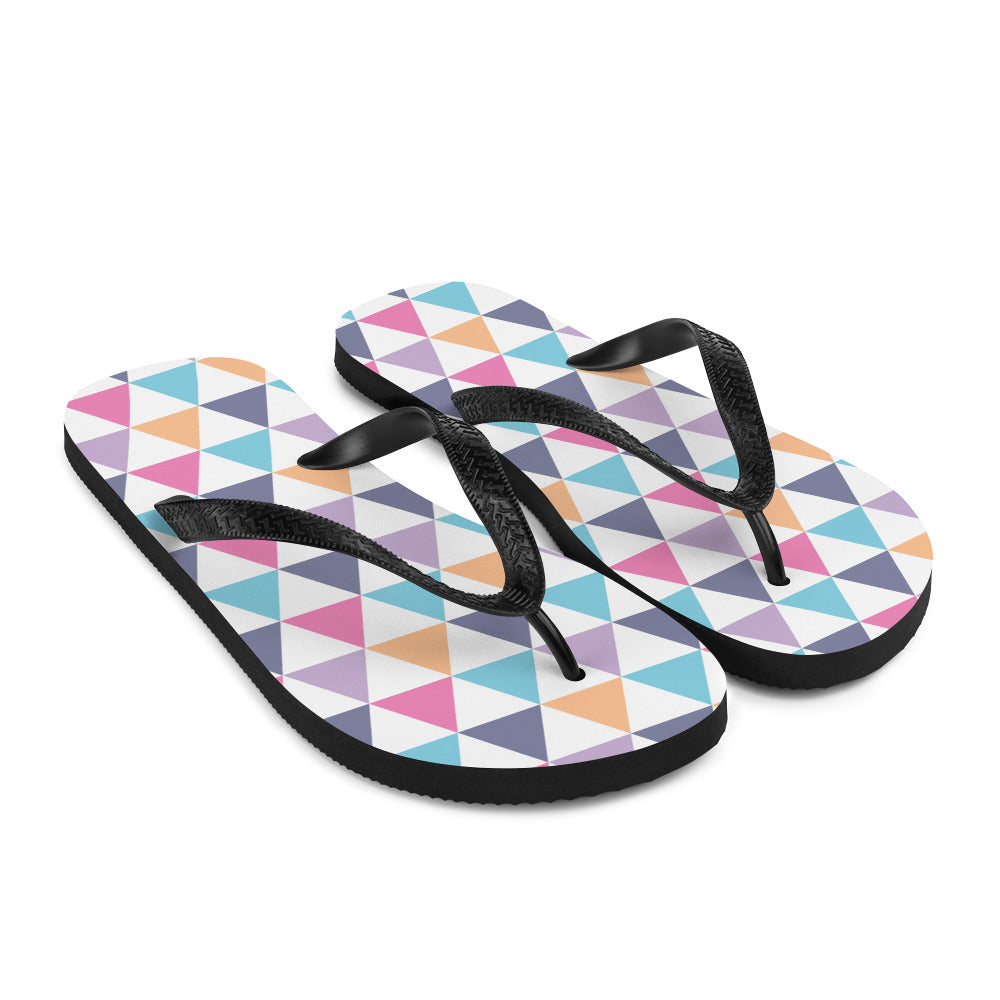 Flip-Flops/Pastell-Formen-Geometrisch