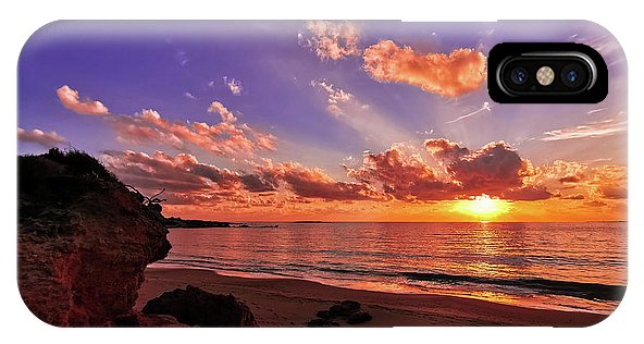 Sunset Against The Clouds - Phone Case - Enet Images