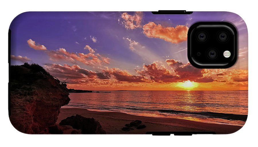 Sunset Against The Clouds - Phone Case - Enet Images