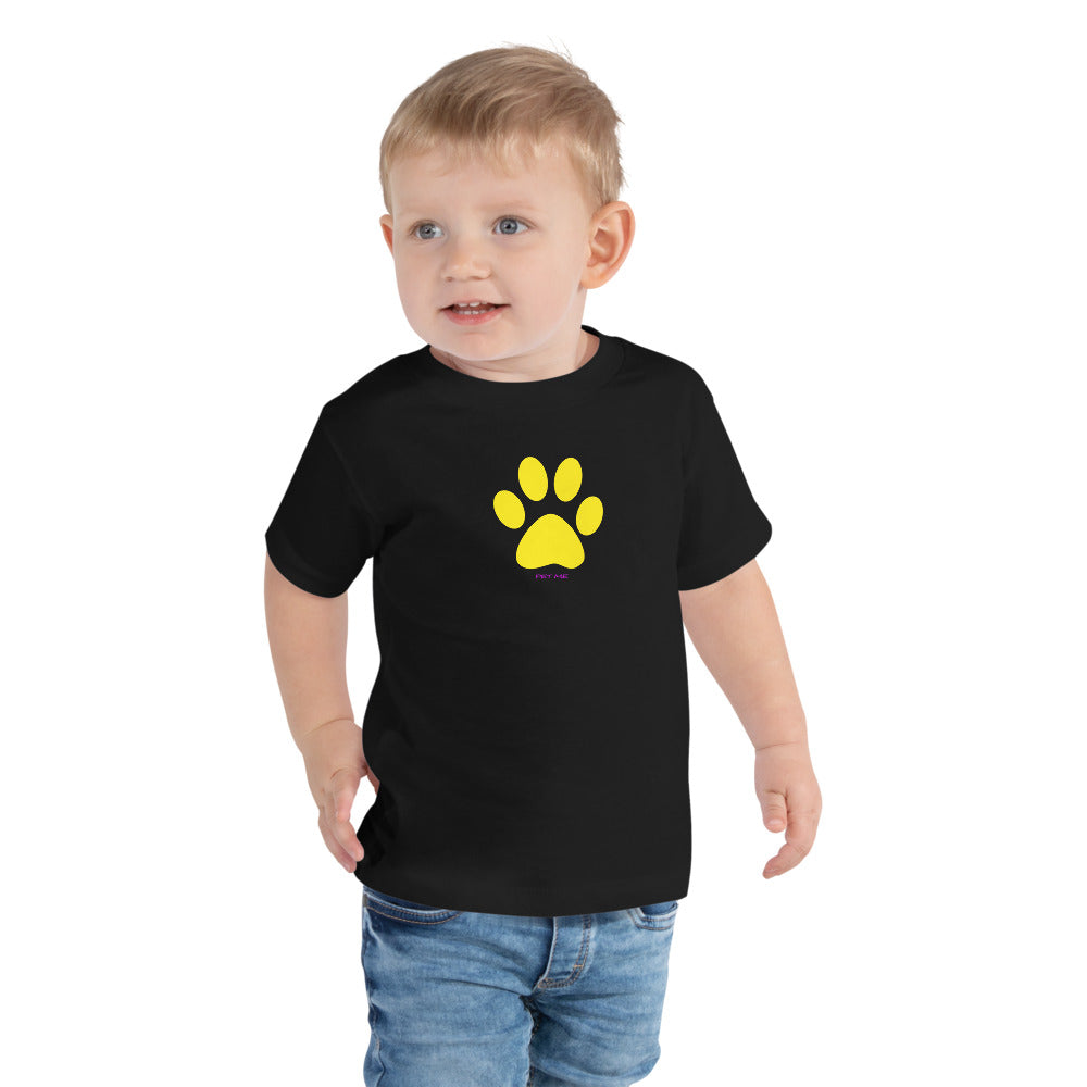 Toddler Short Sleeve Tee/Pet Me Yellow