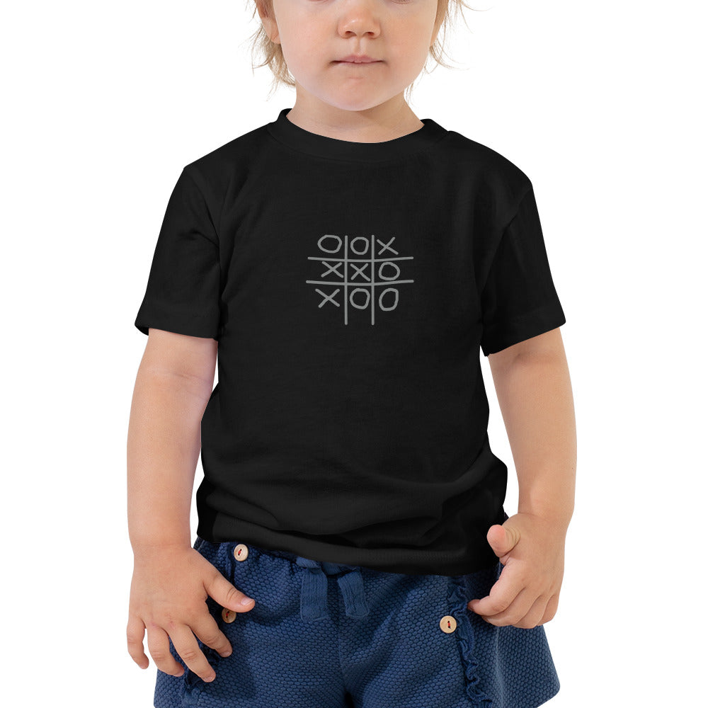 Toddler Short Sleeve Tee/XXX B-W