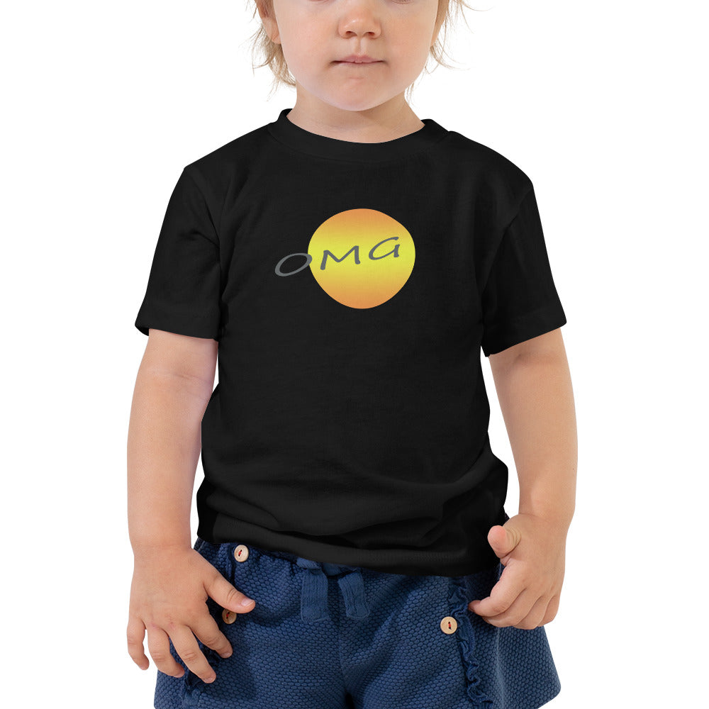 Kurzarm-T-Shirt für Kleinkinder/OMG