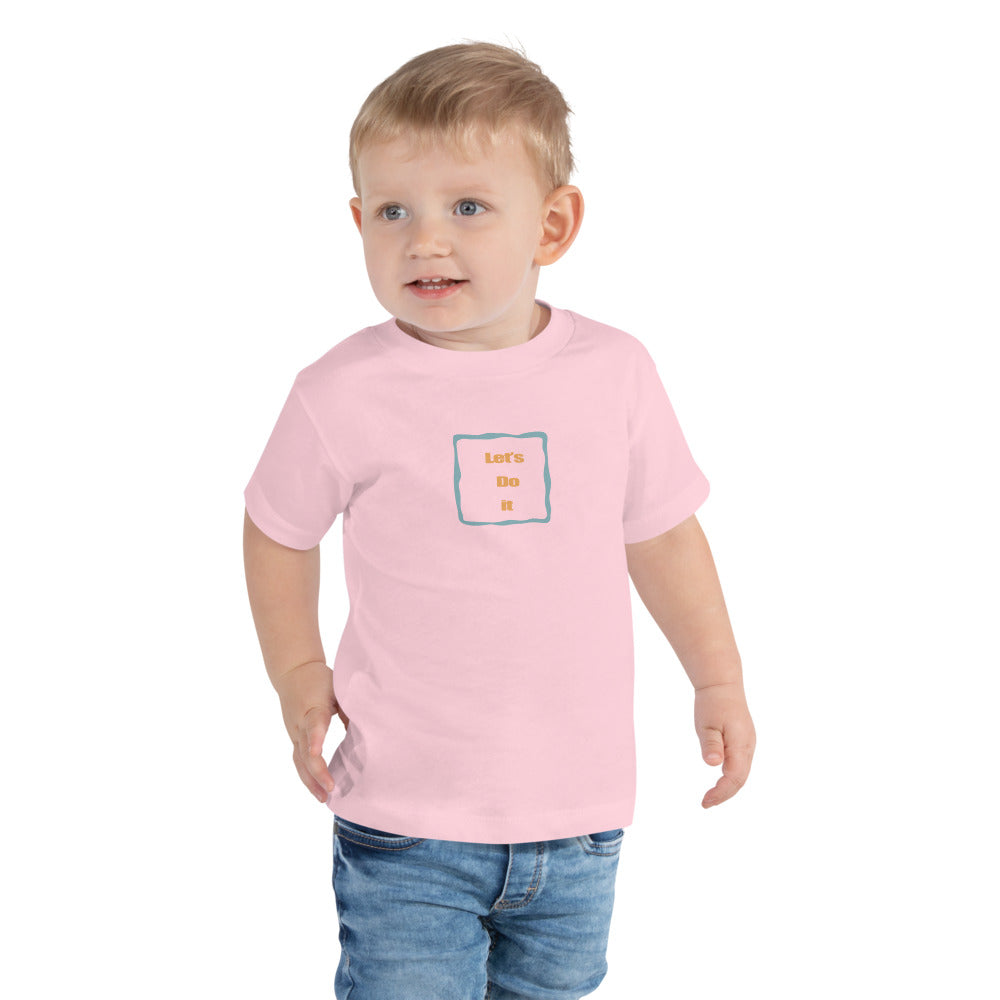Toddler Short Sleeve Tee/Let's Do It