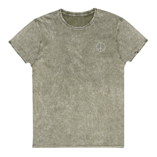 Denim T-Shirt/Peace