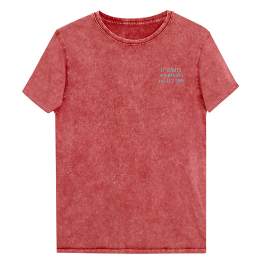 Denim T-Shirt/It Alaways