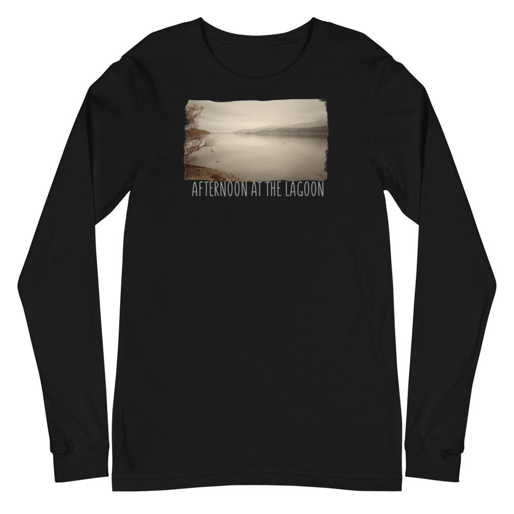 Unisex Long Sleeve Tee/Afternoon At The Lagoon/Personalized