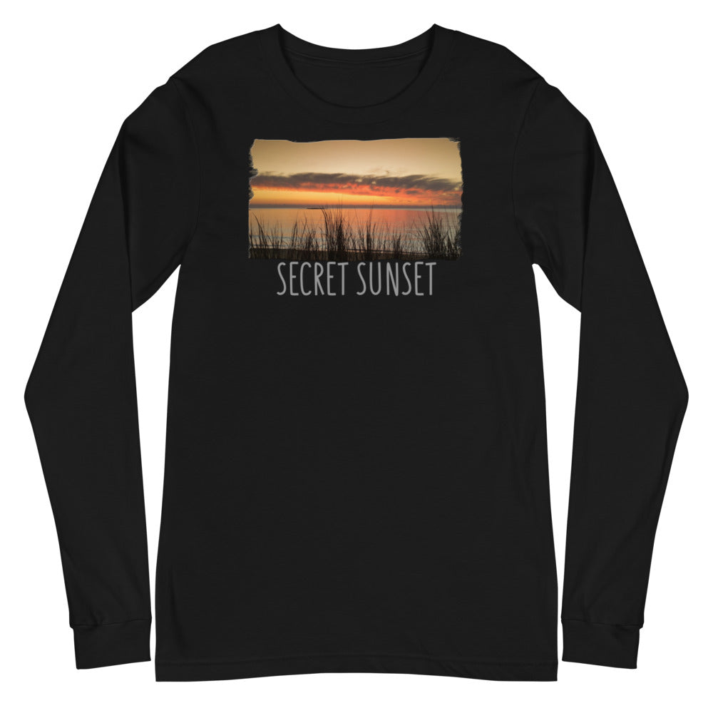 Unisex Long Sleeve Tee/Secret Sunset/Personalized