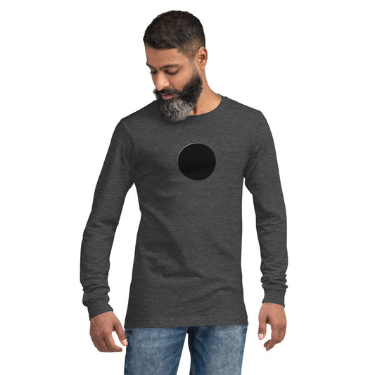 Unisex Langarm T-Shirt/Schwarzes Loch