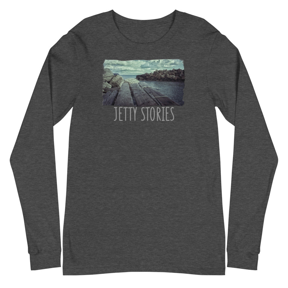 Unisex Long Sleeve Tee/Jetty Stories color/Personalized